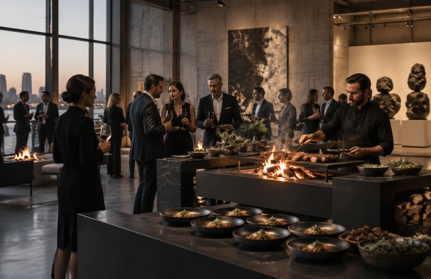 Experiência gastronômica corporativa MR. WEST